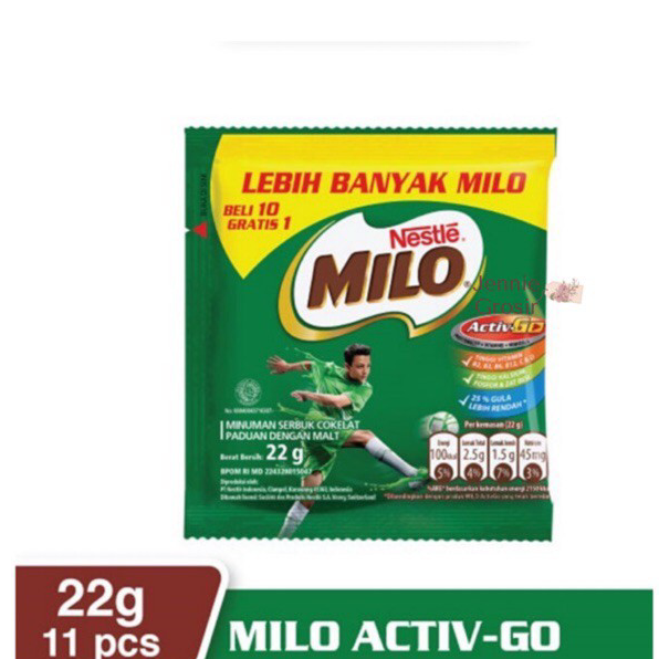 

Dijual Murah Milo Sachet 22gr x 10 sachet