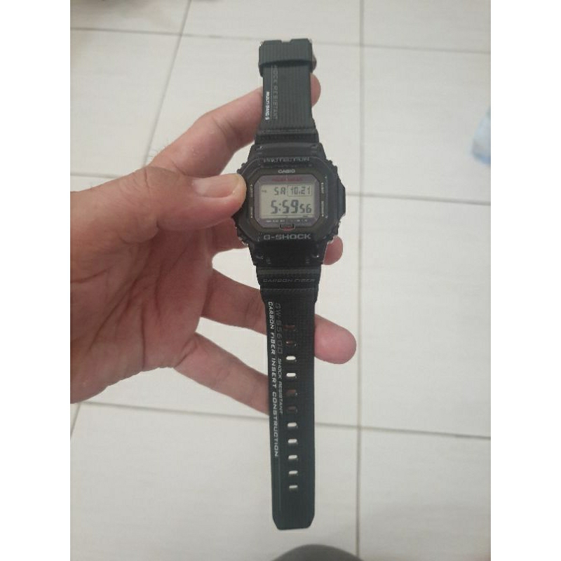 Gshock GWS-5600 carbon fiber