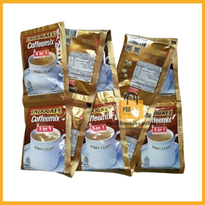 

INDOCAFE COFFEEMIX 3IN1 CAPUCINNO KOPI INSTANT (10 SACHET / 1 RENCENG)