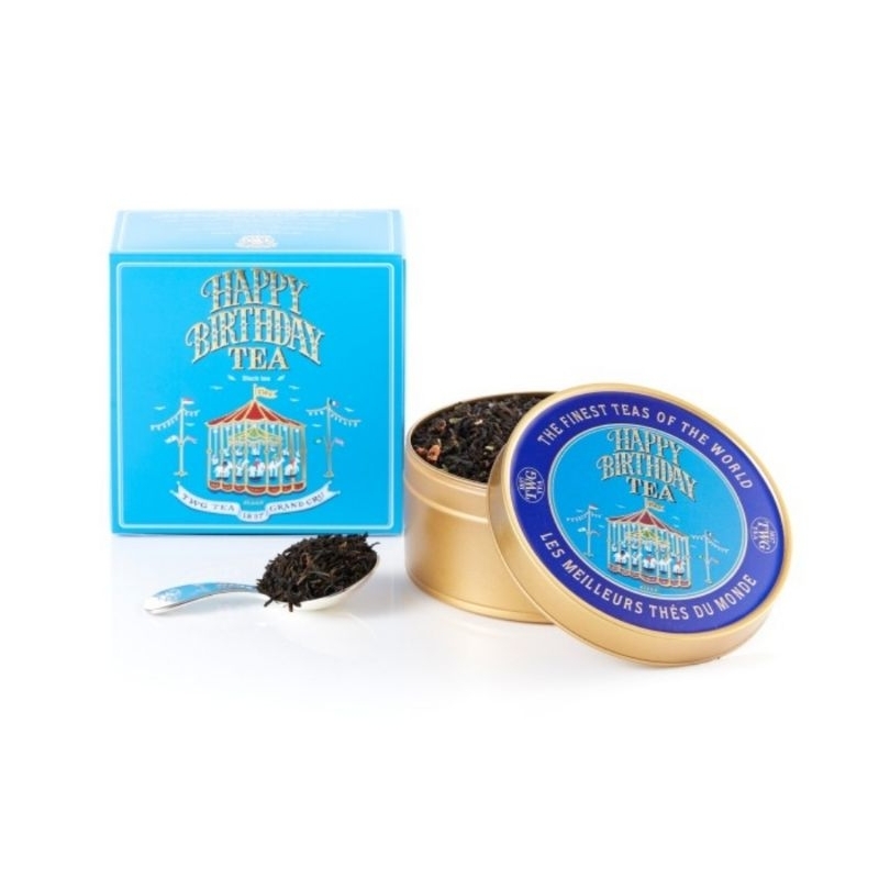 

TWG Tea Happy Birthday Gift Sets Tea Loose Leaf Caviar Tin Daun Teh Dalam Kaleng Caviar 100g