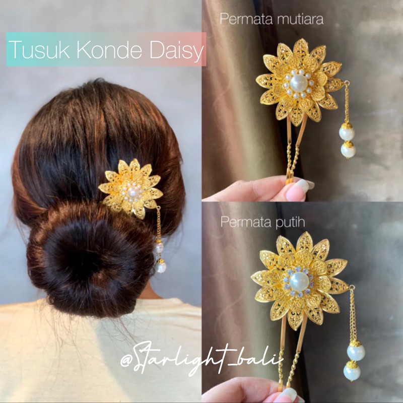 STARLIGHT BALI - Tusuk Konde Daisy Mutiara / Konde / Aksesoris Rambut