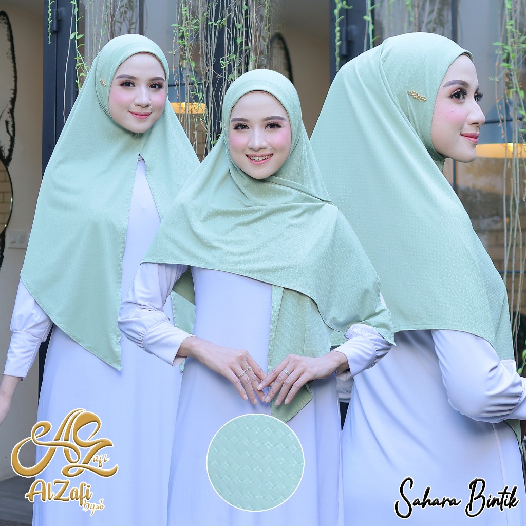 Sahara - Hijab Instan Bahan Strada by Alzafi