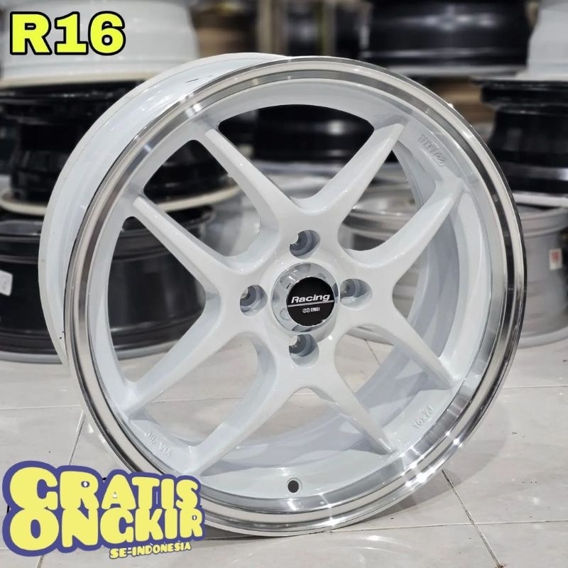 velg mobil ring 16 lebar 7 et 40 ENKEI SC14 velg mobil r16 brio jazz city freed vios yaris agya cayl