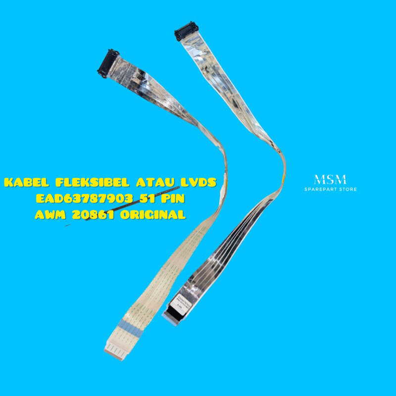 KABEL FLEKSIBEL ATAU LVDS  EAD63787903 51 PIN AWM 20861 ORIGINAL
