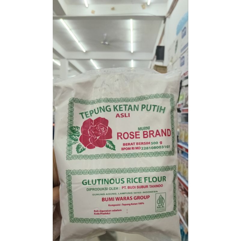 

Rose brand ketan 500gr