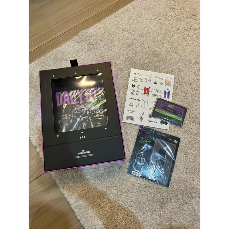 [READY STOCK] bts seagreet sg22 season greetings jungkook magnet pc photocard diary calendar sg23 sg