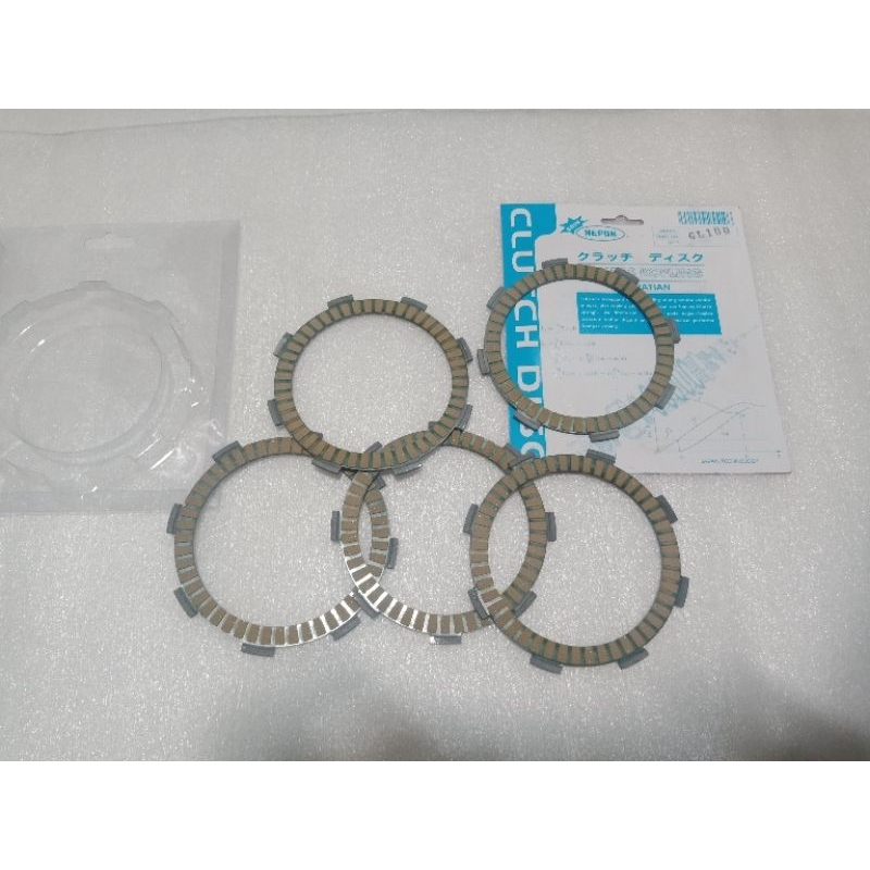kampas kopling dich clutch honda gl max series gl100 shin nepon
