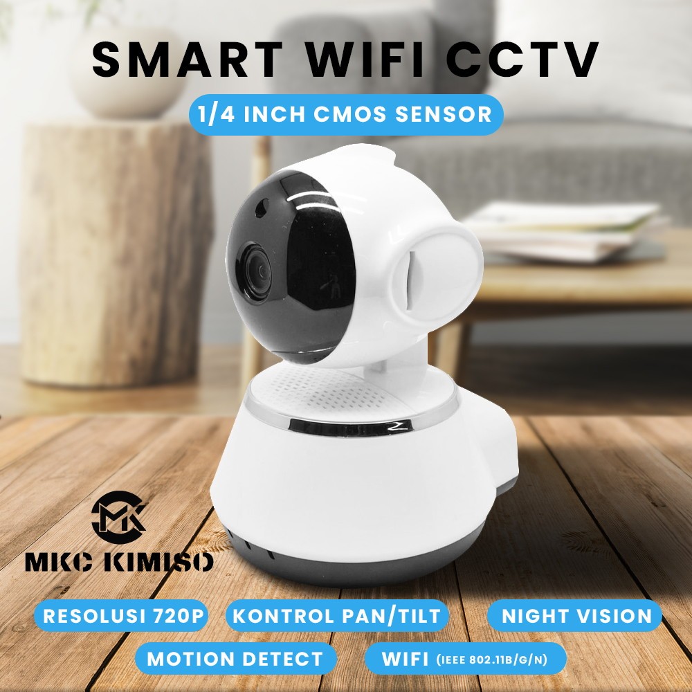 MKC - Smart Camera CCTV V380 Pro Pro HD 720P WiFi Kamera Q3S MKC Kimiso