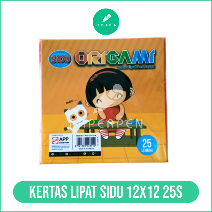 

(Pak-10) Kertas Lipat Sidu 12X12 25S