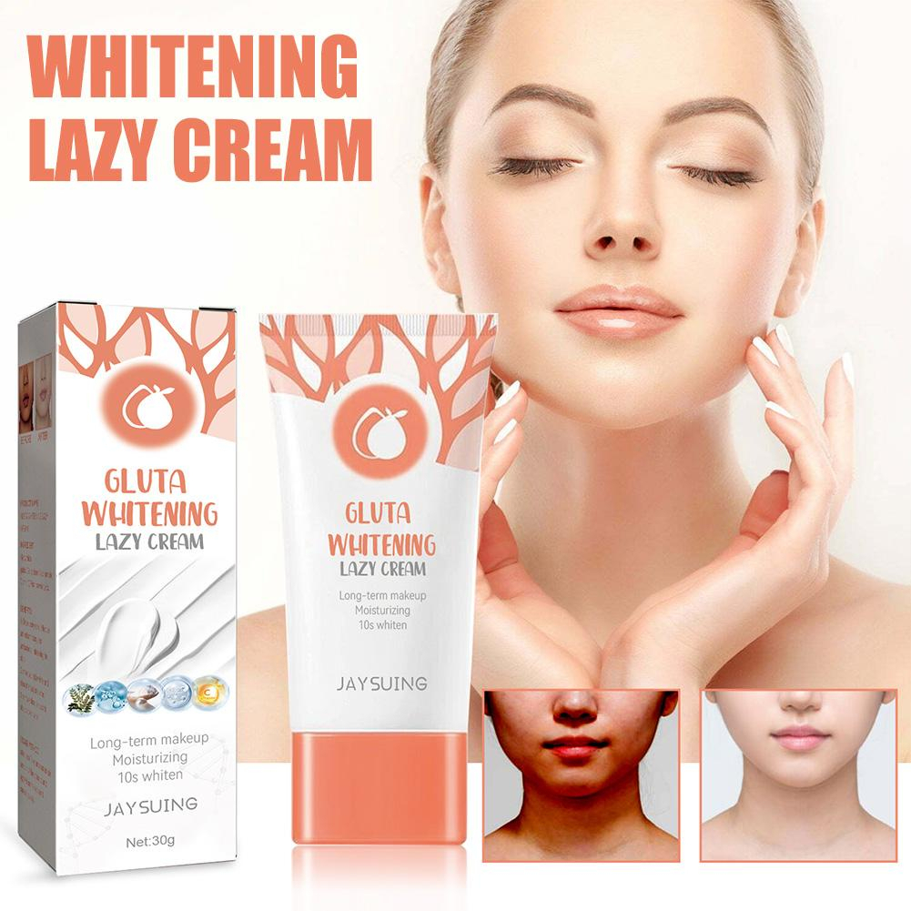 5X GLUTATHIONE SKIN WHITENING CREAM KOREA/ GMEELAN GLUTA WHITENING LAZY CREAM Niacinamide Dari Belan