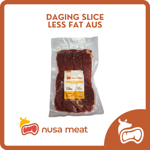 

Daging Slice Less Fat AUS - 250gr