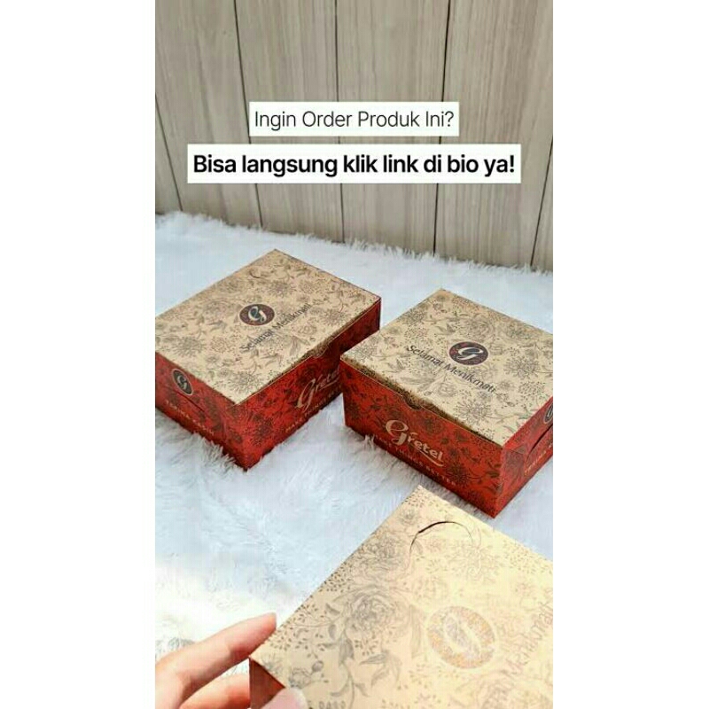 Dus Snack Box/ Box Kue/ Dus Gretel Box Hansel