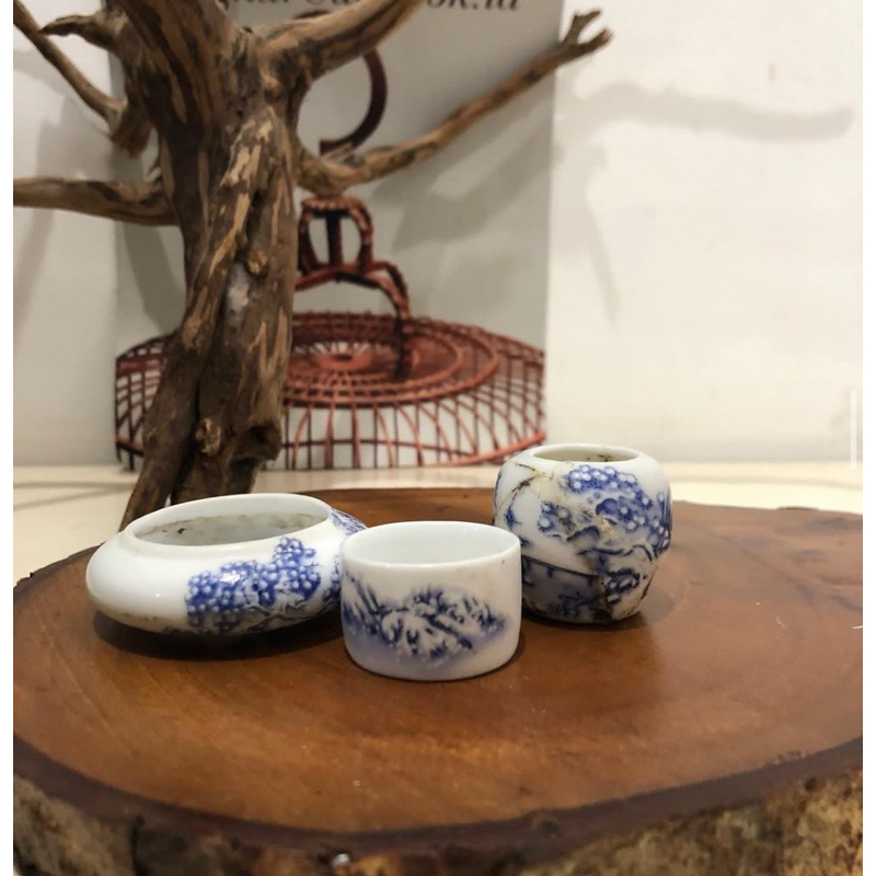 CEPUK KERAMIK CUNGKOK ORI TIONGKOK ACCESSORIES SANGKAR CUNGKOK (MINUS)