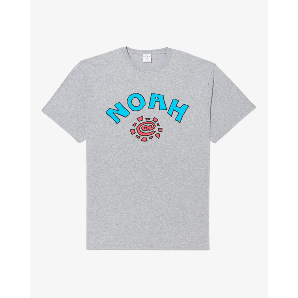Noah Clothing X ADWYSD Core Logo Grey - Kaos Tshirt Noah Unisex