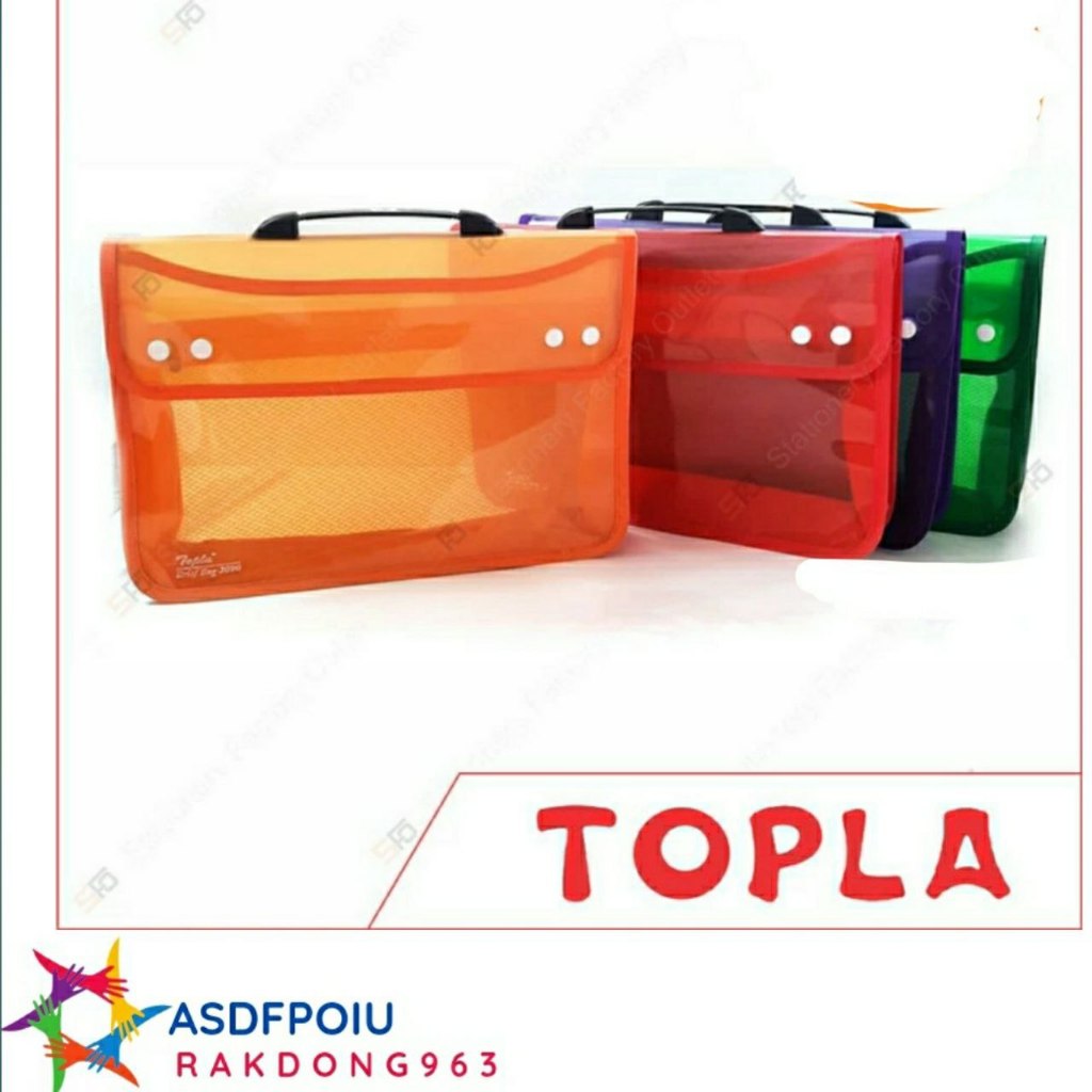

School Bag Topla F4 3090 - Brief Bag - Ungu