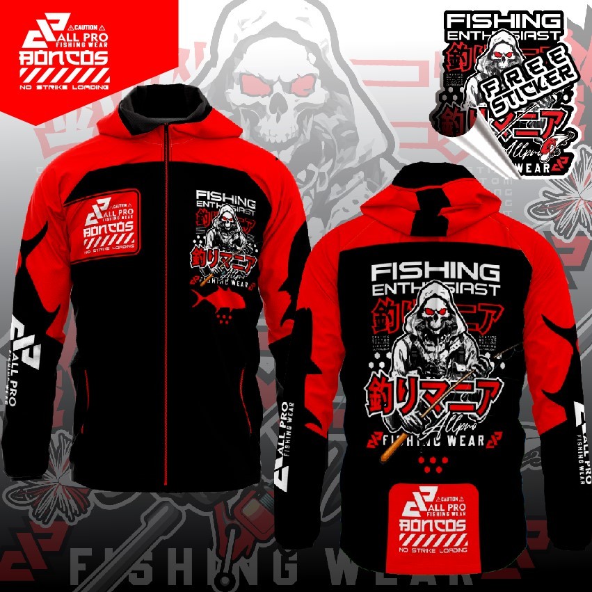 Jaket Mancing Waterproof Fishing enthusiast