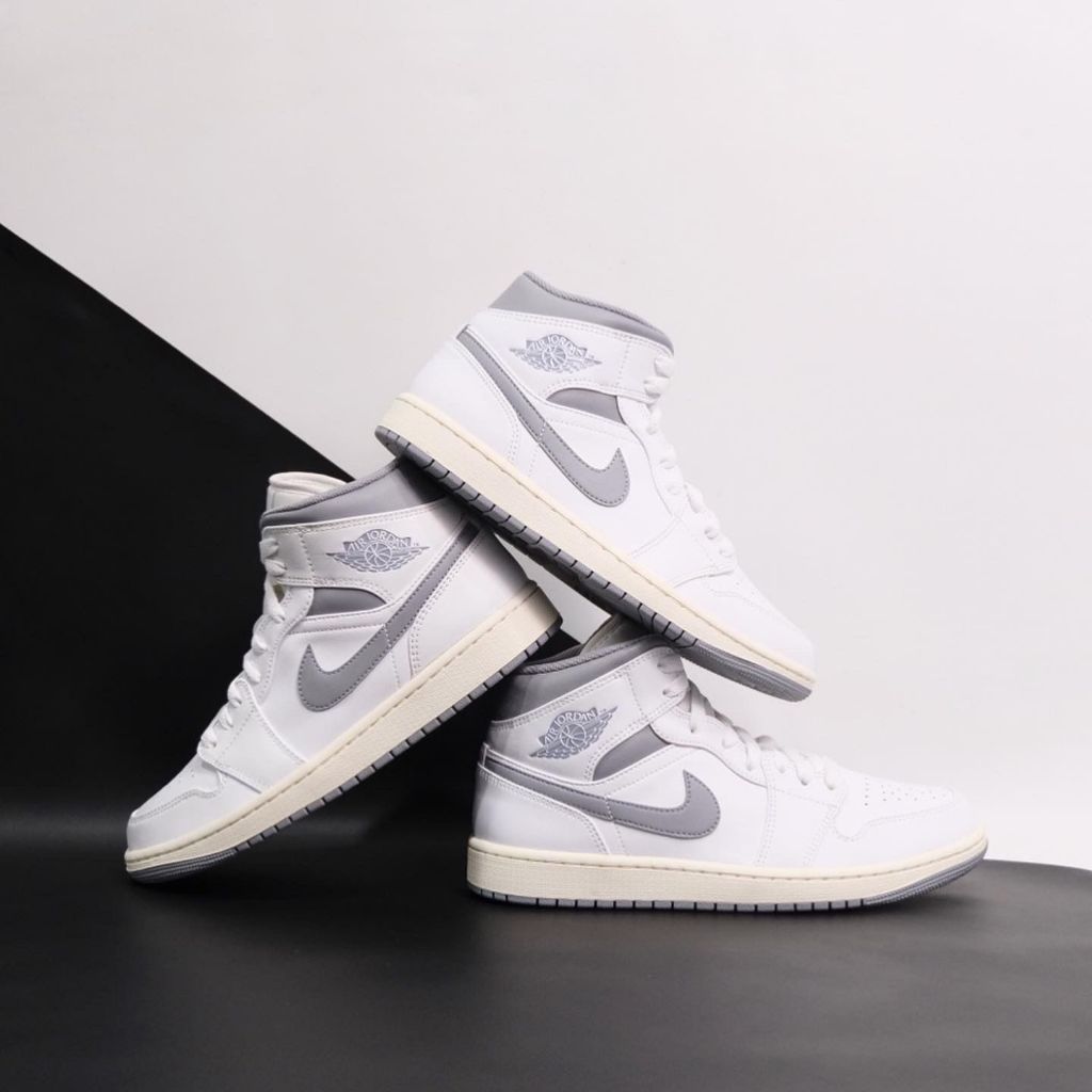 Air Jordan 1 Mid Vintage Grey