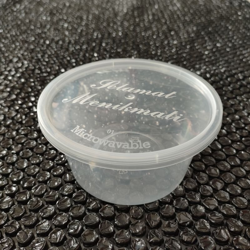 thinwall 400ml bulat 25pcs/thinwall food container/box thinwall/box salad buah/thinwall bulat 400ml