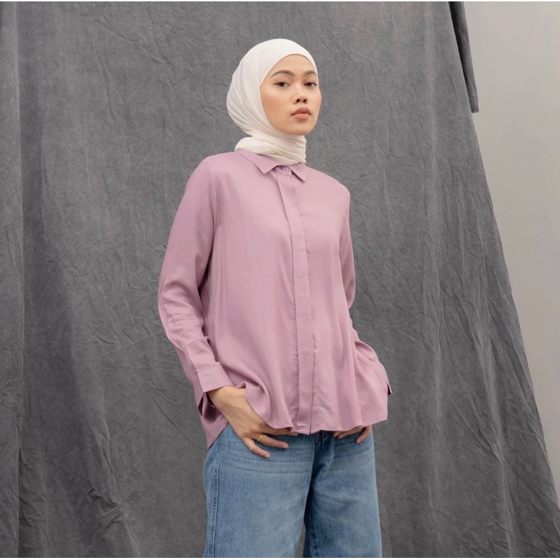 Kemeja Rayon Polos