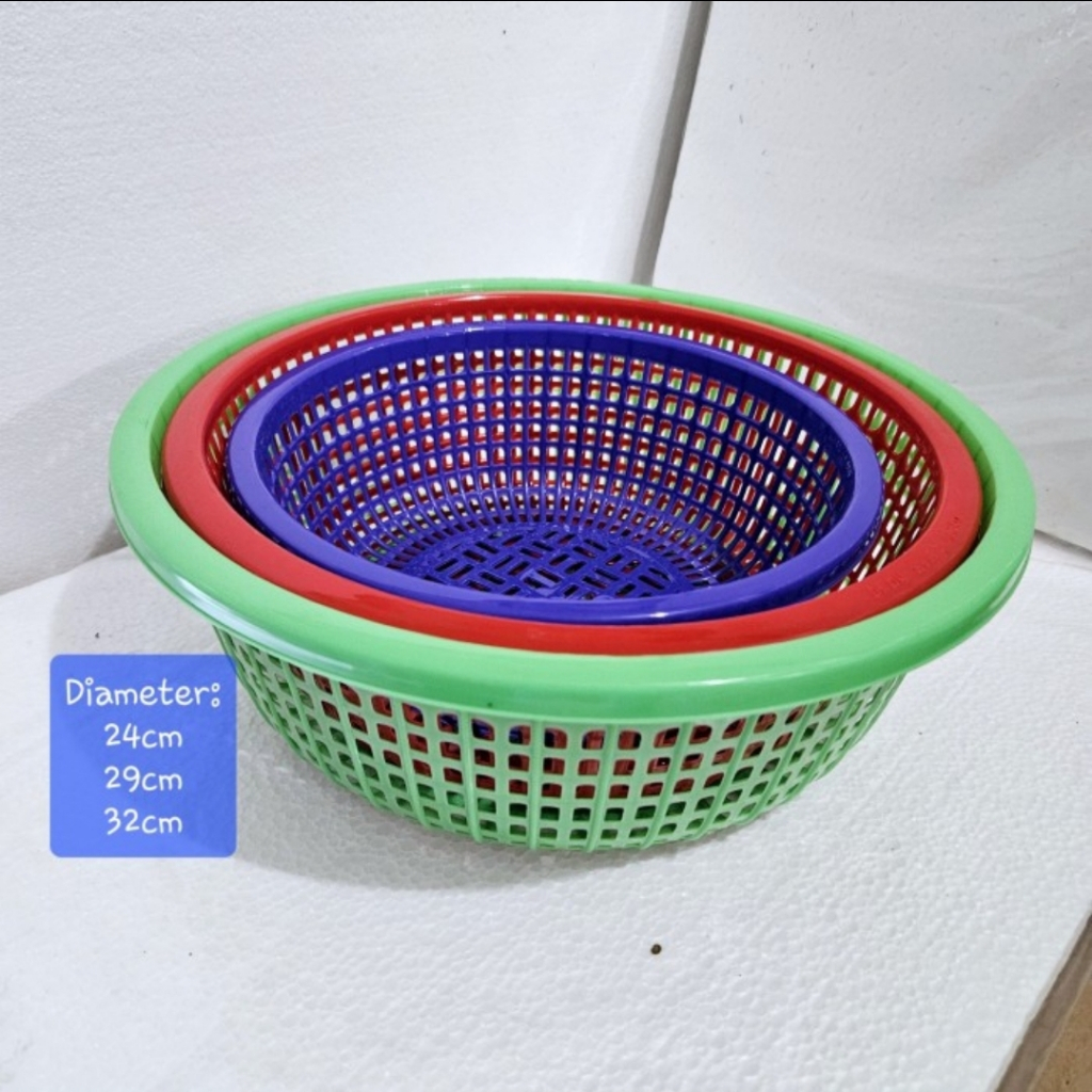 Keranjang sayur buah basket plastik