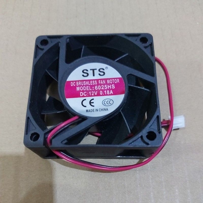 Fan DC Kipas DC 6cm x 6cm 12V