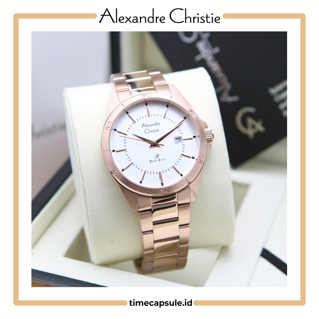 Jam Tangan Pria ALEXANDRE CHRISTIE Original AC 1011 MD Garansi Resmi 1 Tahun Men's Watch