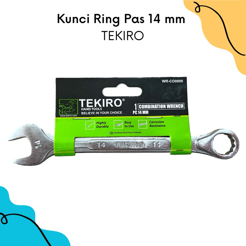 Tekiro Kunci Ring Pas 14mm | Kunci Ring Pas Tekiro 14mm | Kunci Ring Pas 14mm | Kunci Ring Pas Murah
