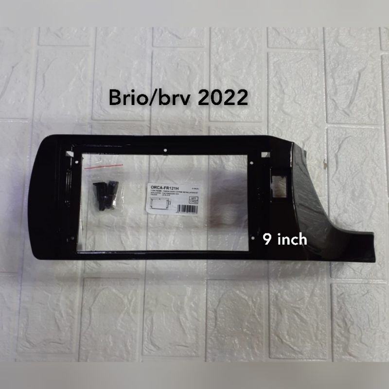 frame head unit android 9inch brio/brv 2022