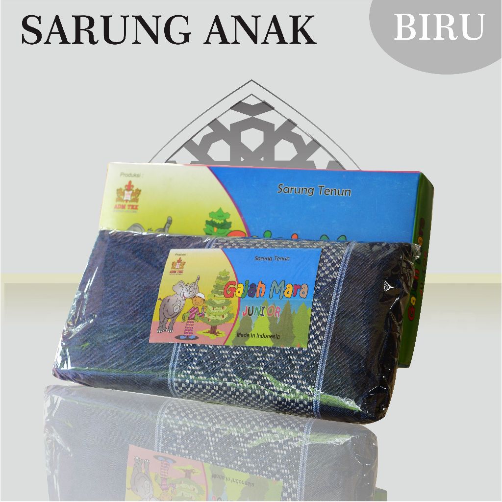 Sarung Anak Sarung Anak SD/ Sarung Gajah Mara Junior Sarung Anak Kids Kain Sain Sarung Anak Kain Ana