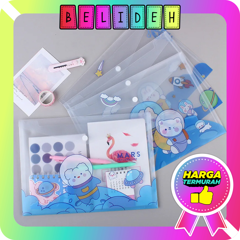 

☛BELIDEH☚ Map Plastik A4 Cute Animal S108