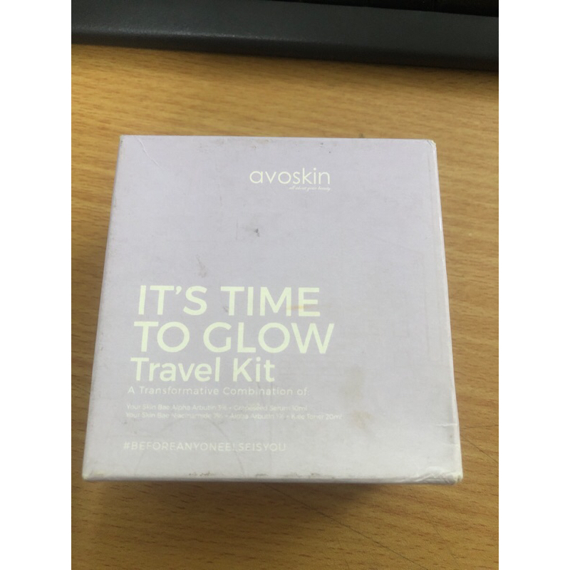 paket skincare avoskin trial kit