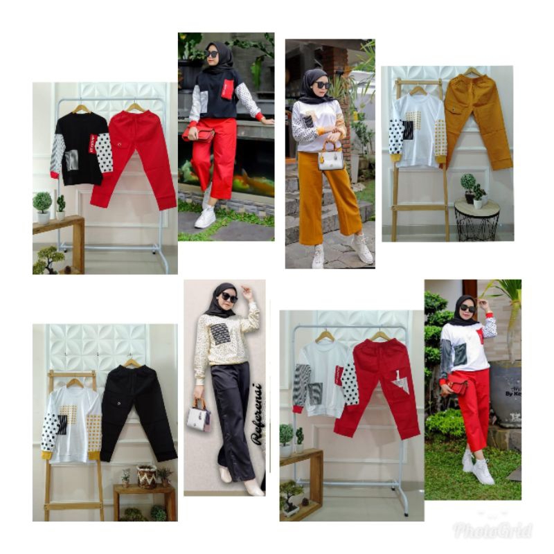 ONE SET WANITA KATUN // SET WANITA KEYZO KEKINIAN ORIGINAL JEVANNI