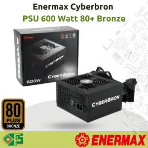 PSU 600 Watt 80 Plus Bronze Enermax Cyberbron | Power Supply 600W