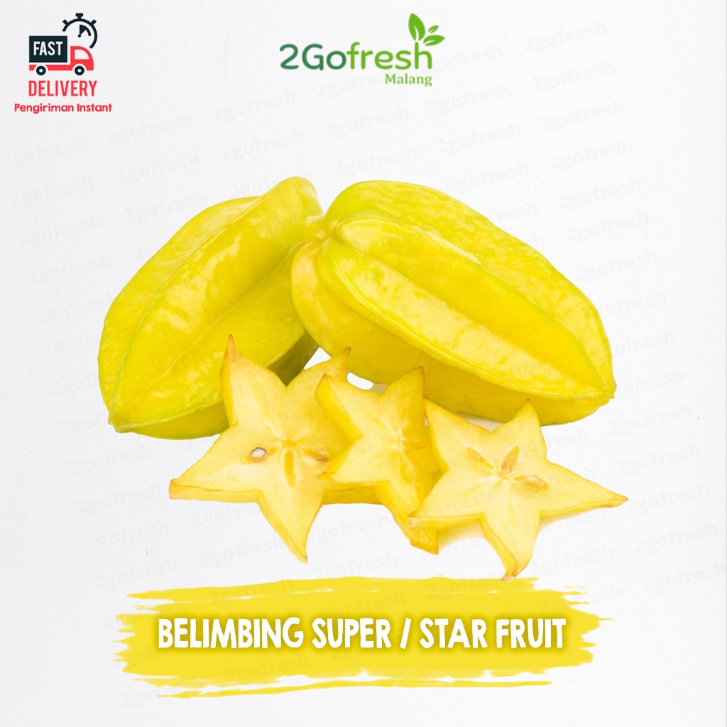 

Buah Belimbing Super / Star Fruit Fresh - Rempah Sayur Sayuran & Buah Buahan