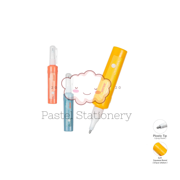

Tip Ex CF-P239 Joyko - Tipe X Correction Fluid Koreksi Penghapus Cair