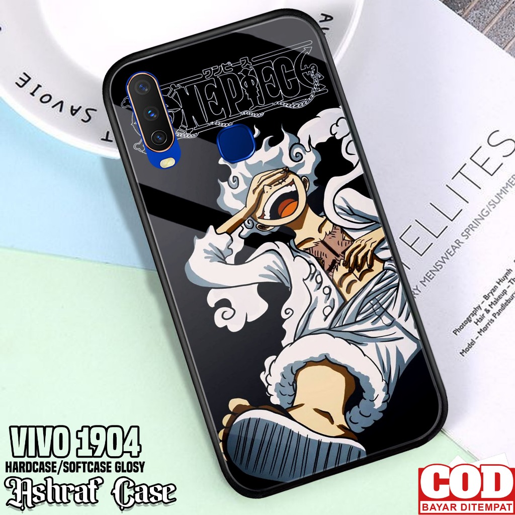 Case Vivo 1904 - Casing Vivo 1904 ( LUFY ) Silikon Hp Vivo 1904 - Softcase Glass Kaca - Kondom Hp - 