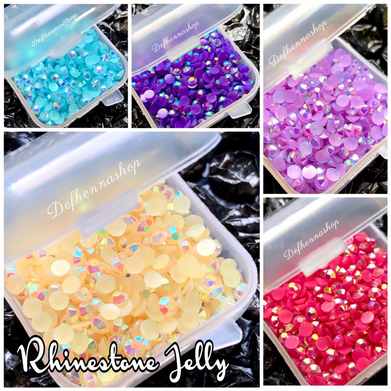 1000pcs Rhinestone Jelly 3mm rhinestone Henna
