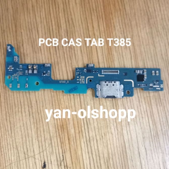 Samsung Tab A 8.0 inch SM T385 PLUG IN ORIGINAL CONNECTOR CHARGER PAPAN CAS PCB BOARD KONEKTOR CAS T