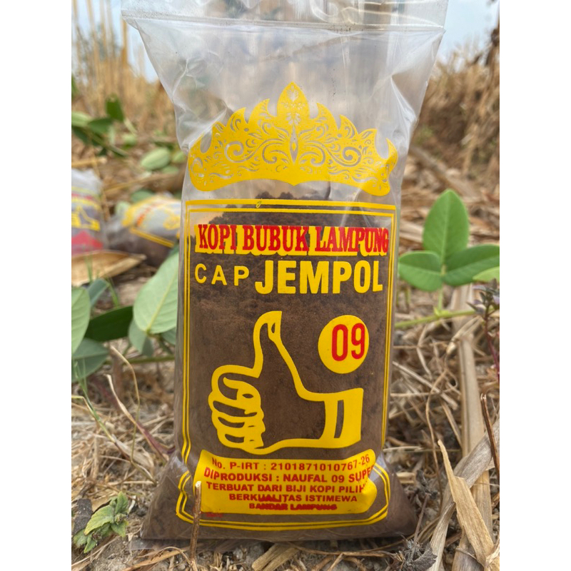 

Kopi Robusta Capjempol Lampung09 | 200gram berat bersih