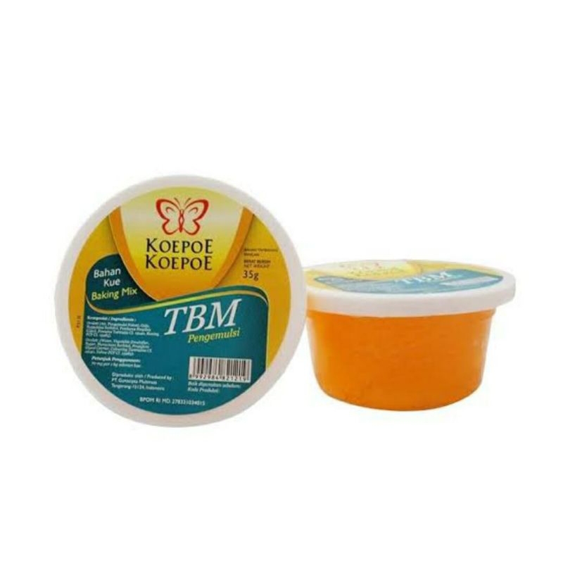 

bahan kue baking mix tbm pengemulsi 35gr