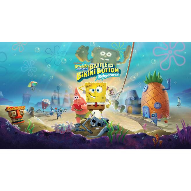 SpongeBob SquarePants Battle for Bikini Bottom Rehydrated Nintendo Original Bisa Online Offline| Ste