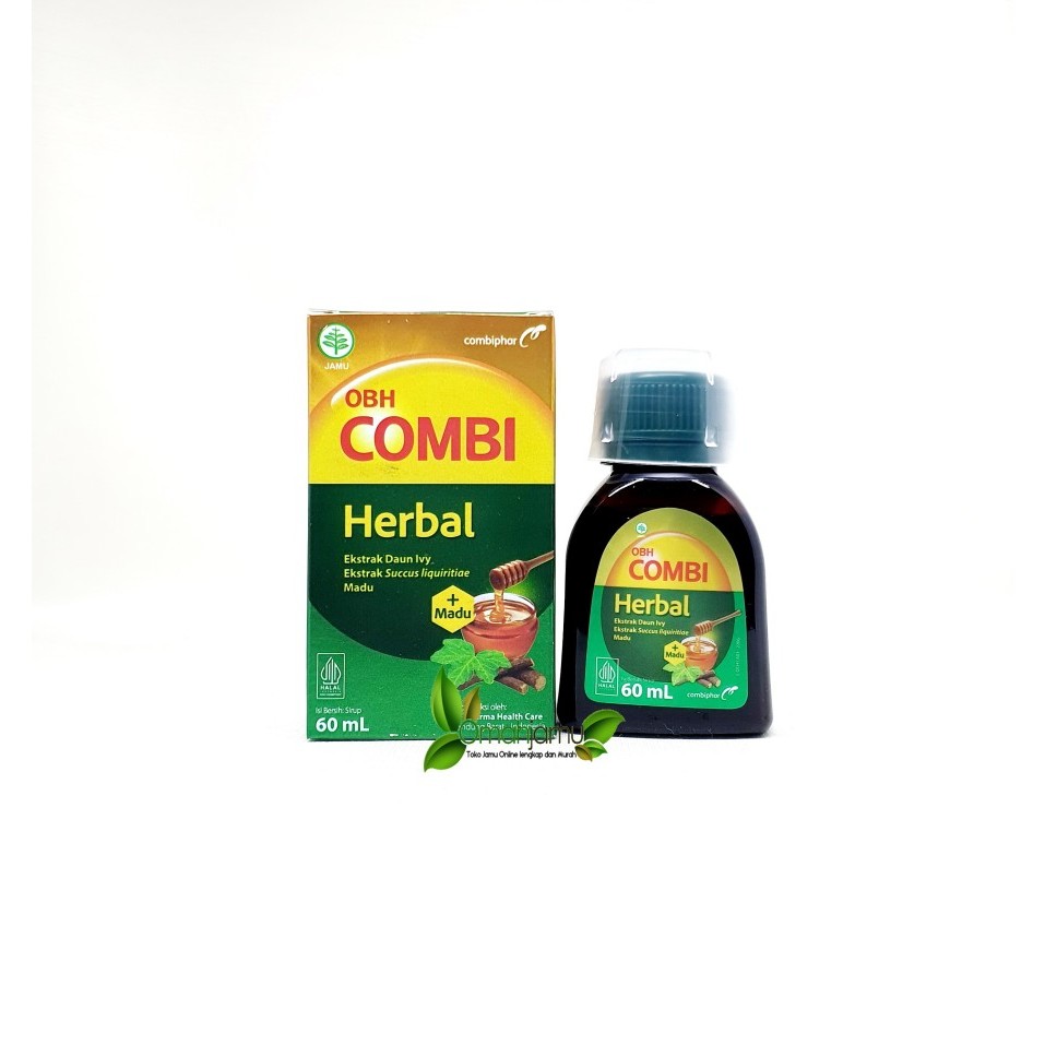 OBH Combi Herbal 60 ml - Meredakan Batuk Berdahak dan kering