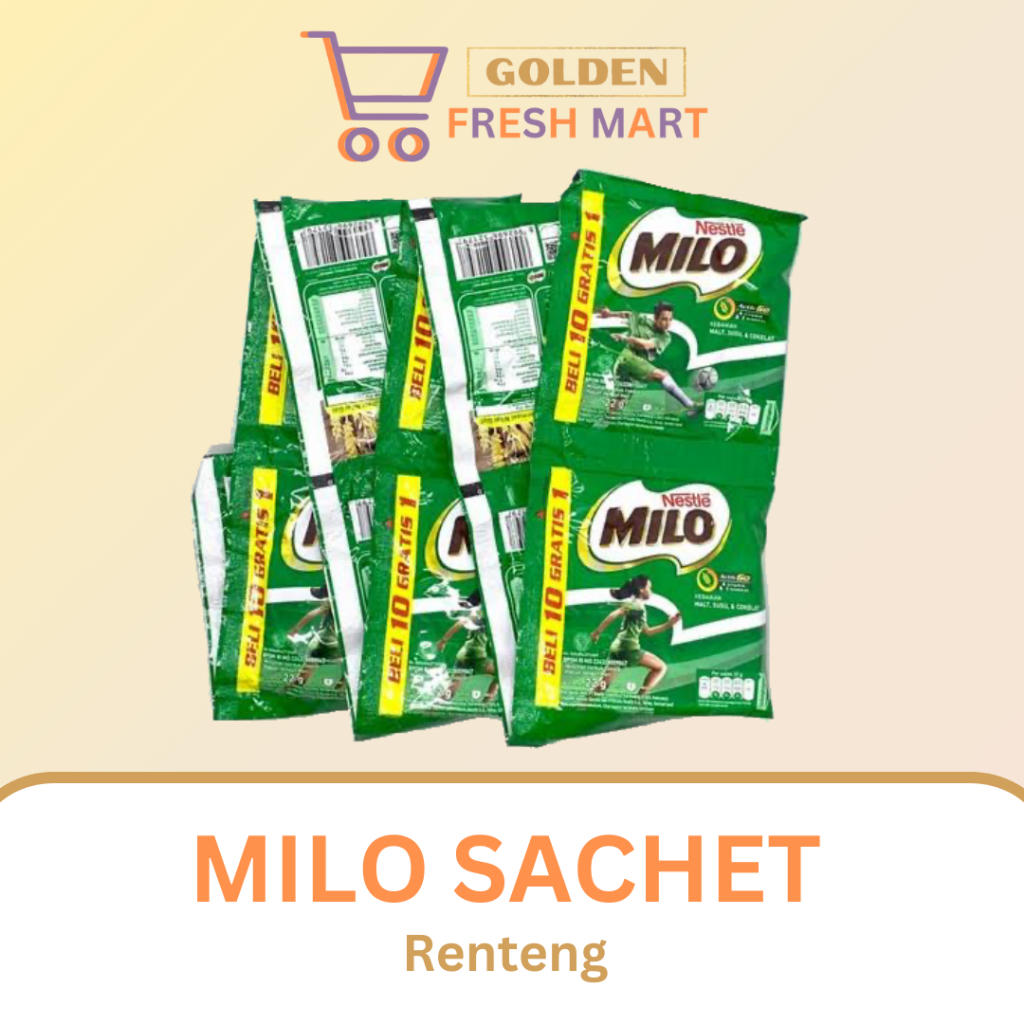 

MILO 22 GR RENTENG ISI 10 SACHET