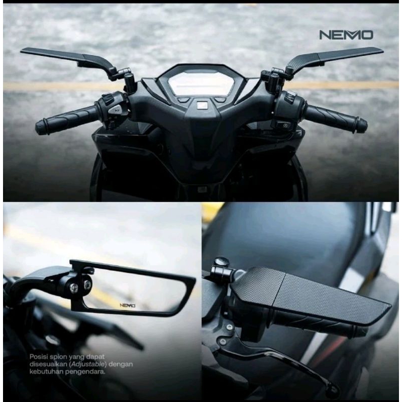 SPION WINGLET NEMO UNIVERSAL VARIO 160 PCX 160 ADV 160 BEAT FI VARIO NEW PCX150 ADV150 VARIO125 VARI