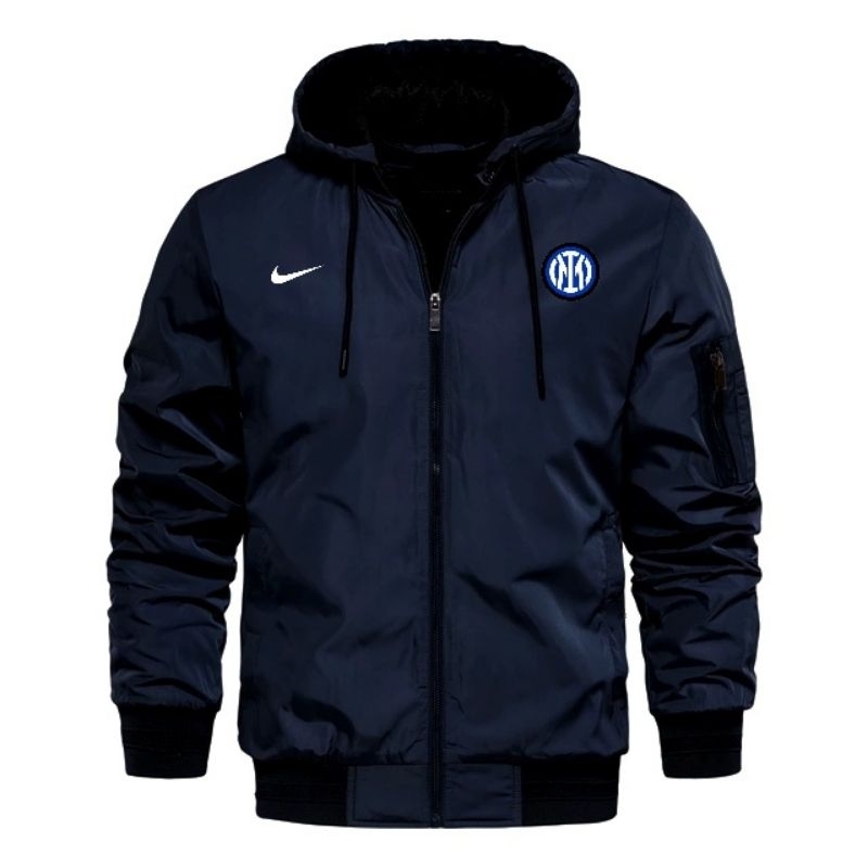 Jaket waterproof inter milan Bomba