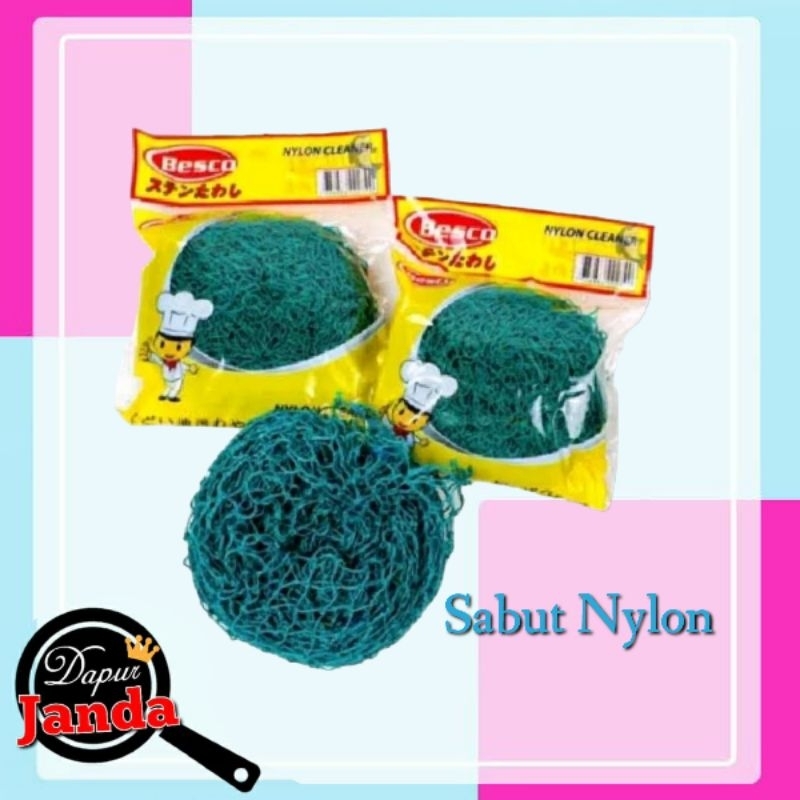Sabut Nylon Cuci Piring Serabut Jala Cuci Piring Serabut Jaring Cuci piring