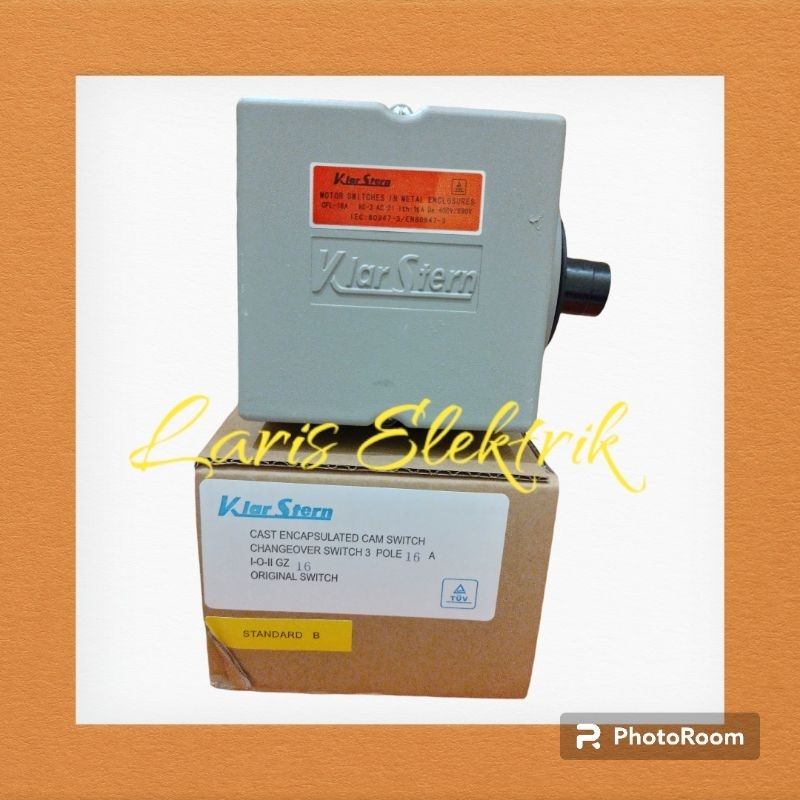 Cam Starter Ohm Saklar Change Over Switch 3P 16A KLARSTERN