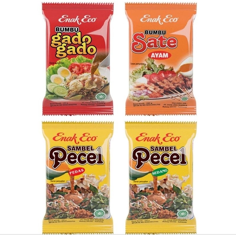 

Enak Eco Bumbu Kacang HALAL Enak Eco Bumbu Pecel Bumbu Sate Enak Eco Bumbu Gado Gado Enak Eco Bumbu Kacang Praktis