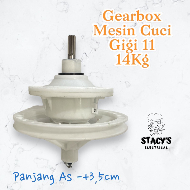 GEARBOX MESIN CUCI 14 KG POLYTRON GIGI 11