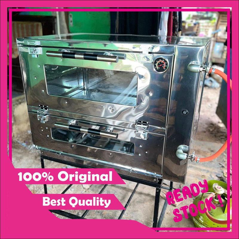 Oven Gas Otomatis 100x55x70/ Matic/Tanpa Korek Pemantik